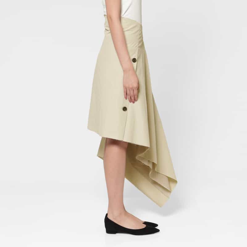 SONIA CARRASCO SONIA CARRASCO ＜ソニア カラスコ＞ トレンチ風スカート BEIGE