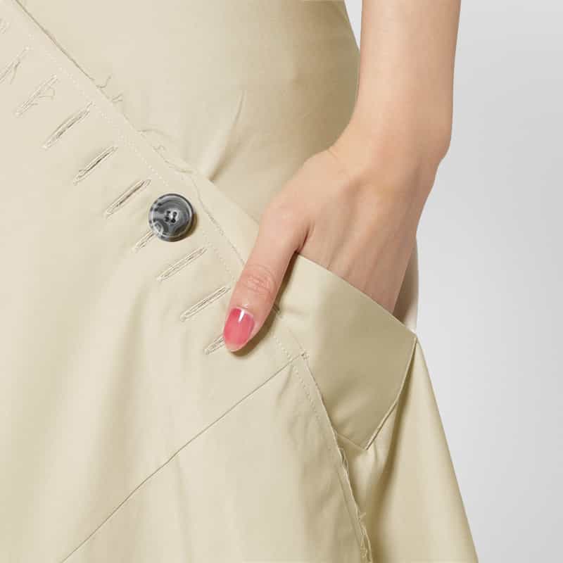 SONIA CARRASCO SONIA CARRASCO ＜ソニア カラスコ＞ トレンチ風スカート BEIGE