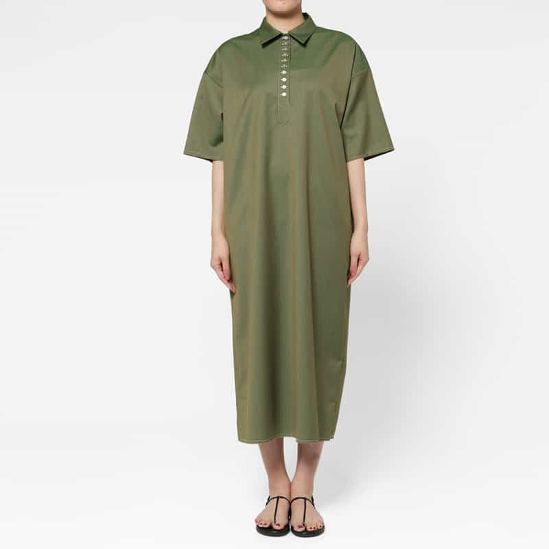 SONIA CARRASCO SONIA CARRASCO ＜ソニア カラスコ＞ ポロドレス GREEN