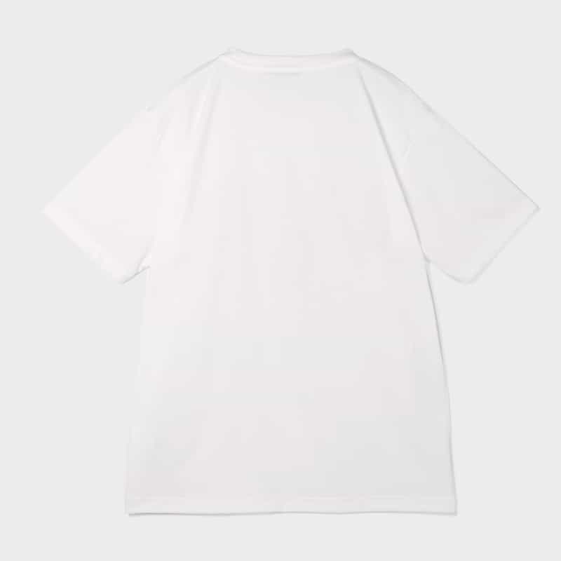 BARNEYS NEW YORK マルチカラーロゴ入りTシャツ WHITE