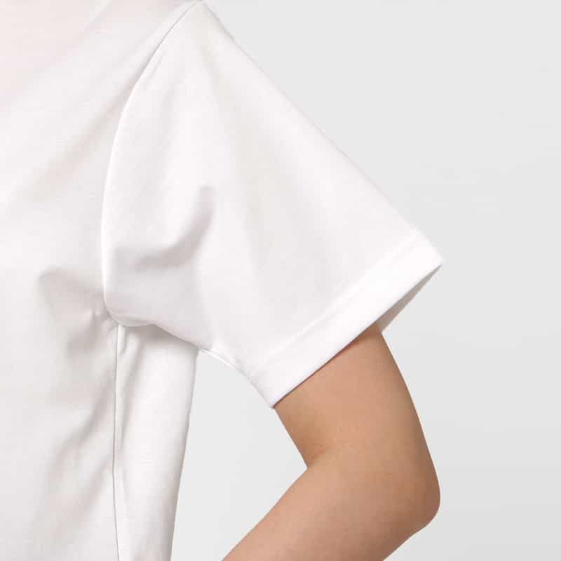 BARNEYS NEW YORK ウォッシャブル マルチカラープリントロゴTシャツ WHITE