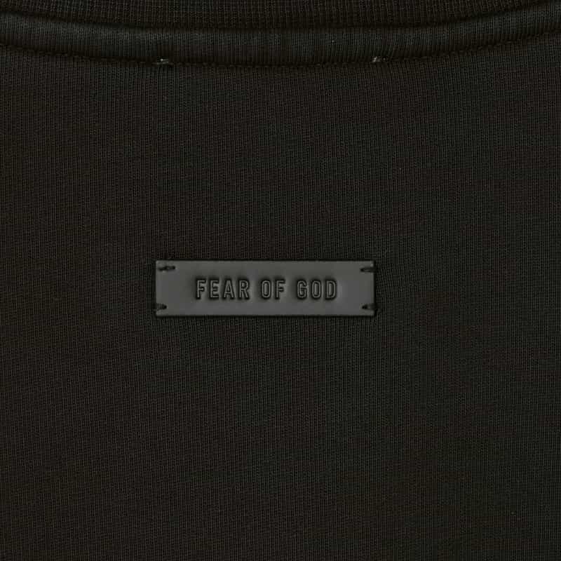 FEAR OF GOD FEAR OF GOD ＜フィア オブ ゴッド＞ ショートスリーブスウェットプルオーバー BLACK