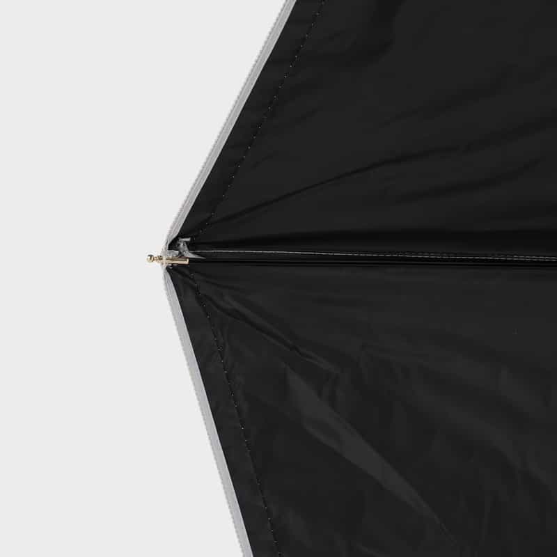 ATHENA NEW YORK ATHENA NEW YORK＜アシーナ ニューヨーク＞ 折り畳み傘（晴雨兼用） “SCARLLET LACE PRI“ LIGHT GRAY