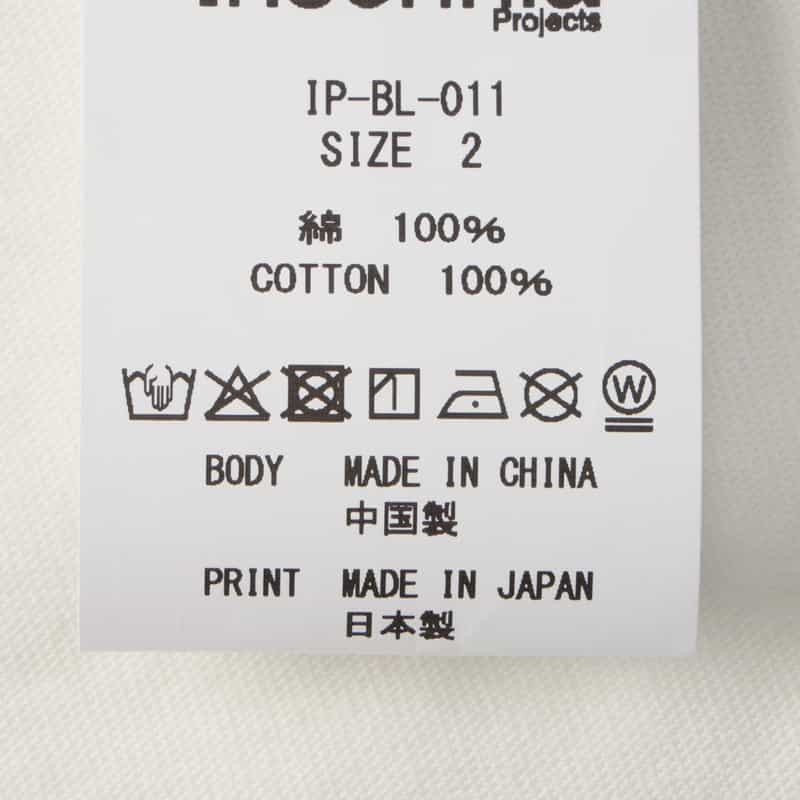INSONNIA PROJECTS INSONNIA PROJECTS＜インソニア プロジェクト＞ グラフィックTシャツ WHITE