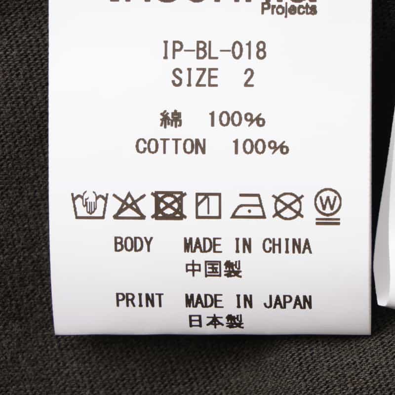 INSONNIA PROJECTS INSONNIA PROJECTS＜インソニア プロジェクト＞ グラフィックTシャツ BLACK