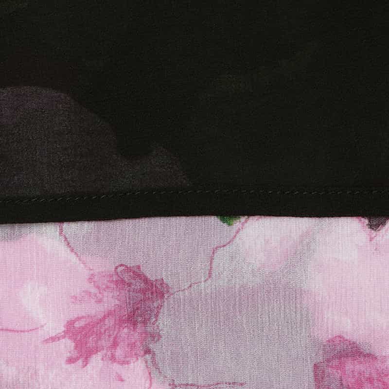 CORCOVADO CORCOVADO ＜コルコバード＞ フラワープリントシフォンドレス MULTI COLOR