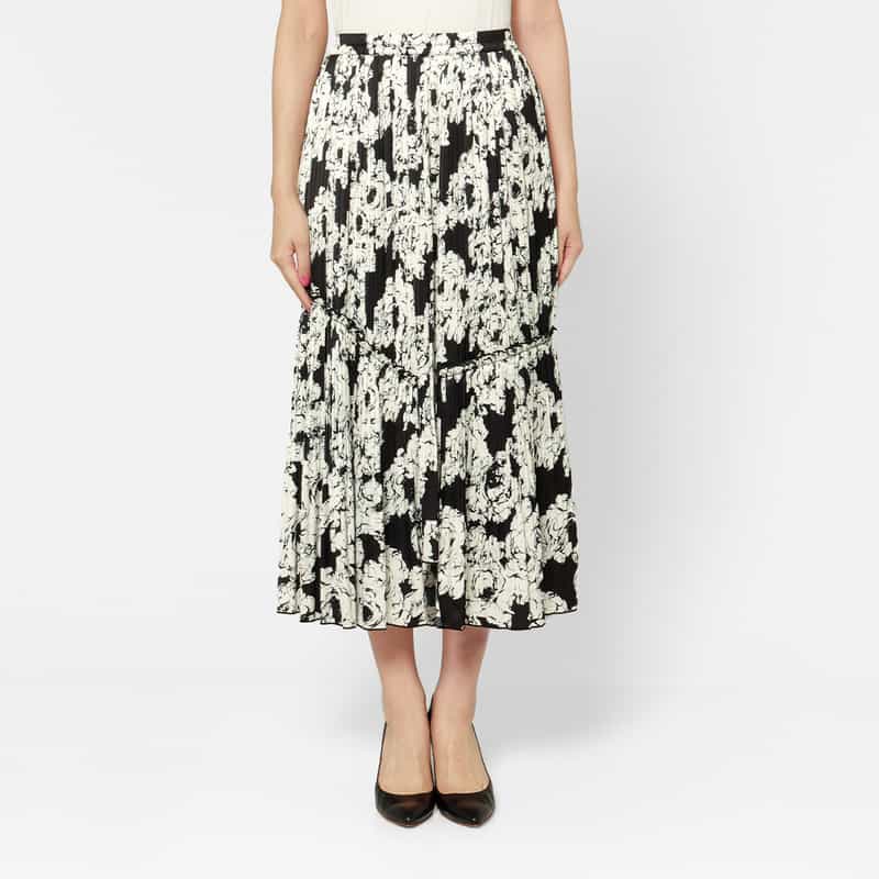 CORCOVADO CORCOVADO＜コルコバード＞ フラワープリント ミディスカート MULTI COLOR