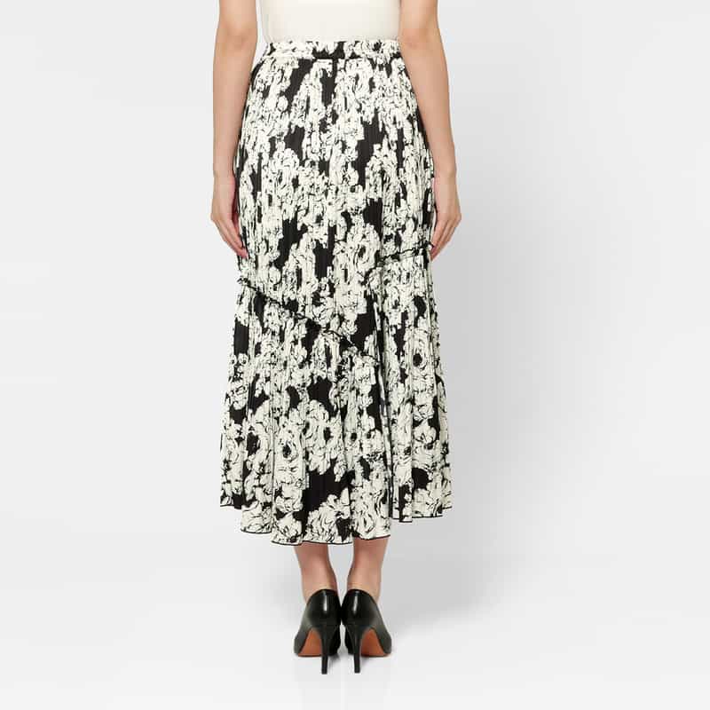 CORCOVADO CORCOVADO＜コルコバード＞ フラワープリント ミディスカート MULTI COLOR