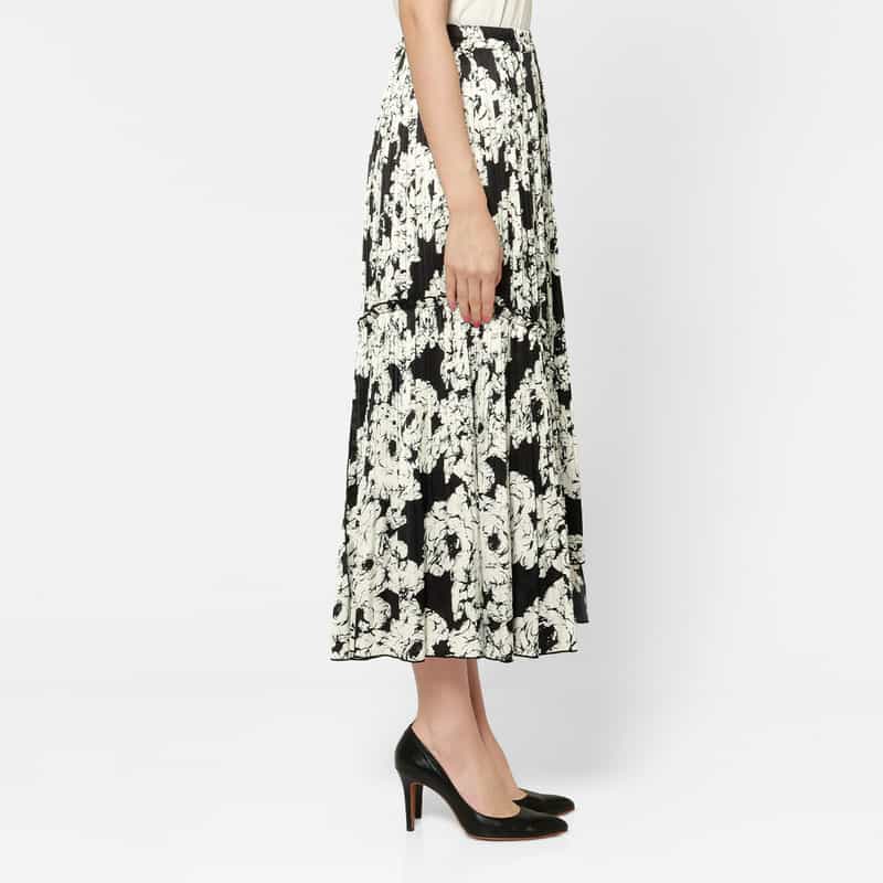 CORCOVADO CORCOVADO＜コルコバード＞ フラワープリント ミディスカート MULTI COLOR