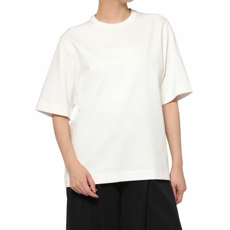 IRENISA IRENISA＜イレニサ＞ ハーフスリーブカットソー WHITE