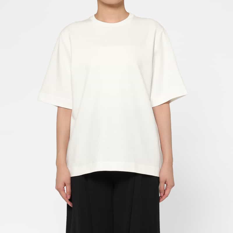 IRENISA IRENISA＜イレニサ＞ ハーフスリーブカットソー WHITE