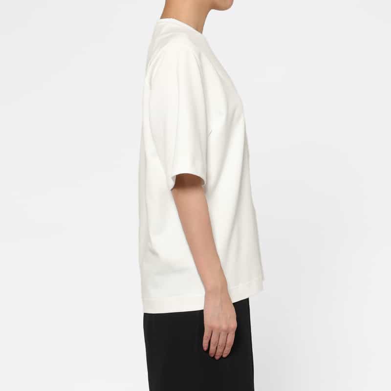 IRENISA IRENISA＜イレニサ＞ ハーフスリーブカットソー WHITE