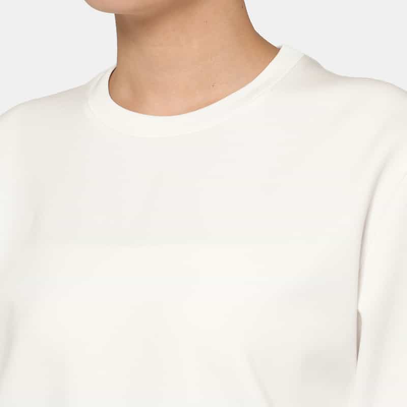 IRENISA IRENISA＜イレニサ＞ ハーフスリーブカットソー WHITE