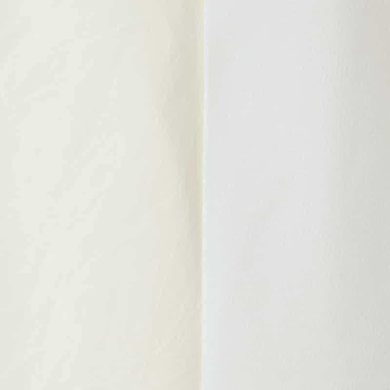 BARNEYS NEW YORK ウォッシャブル 異素材コンビネーションカットソー WHITE