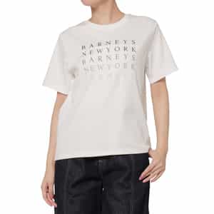 ウォッシャブル グラデーションプリントロゴTシャツ