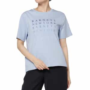 ウォッシャブル グラデーションプリントロゴTシャツ