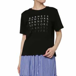 ウォッシャブル グラデーションプリントロゴTシャツ