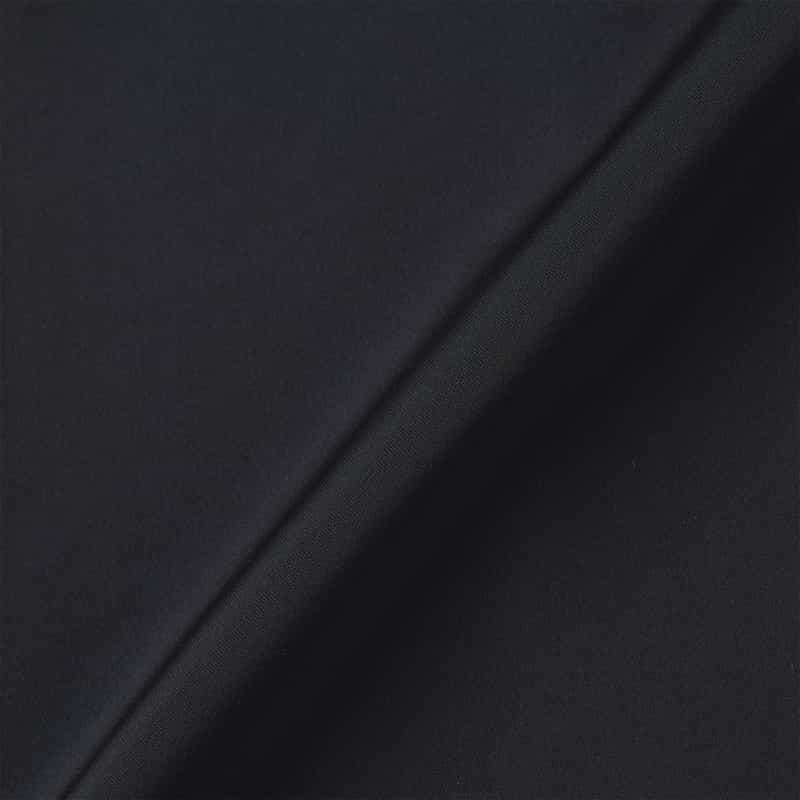 BARNEYS NEW YORK ウォッシャブル サテン素材Vネックウエストリボンブラウス NAVY