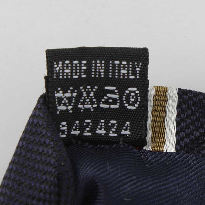 STEFANO BIGI STEFANO BIGI＜ステファノ ビジ＞ レジメンタル柄タイ NAVY