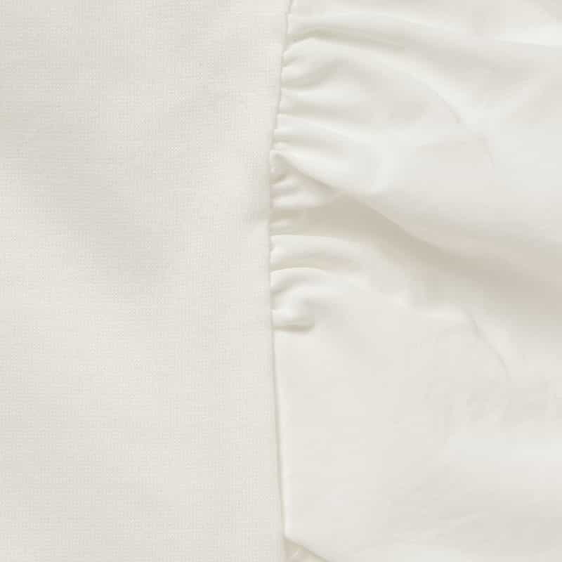 BARNEYS NEW YORK ウォッシャブル 異素材コンビネーションカットソー OFF WHITE