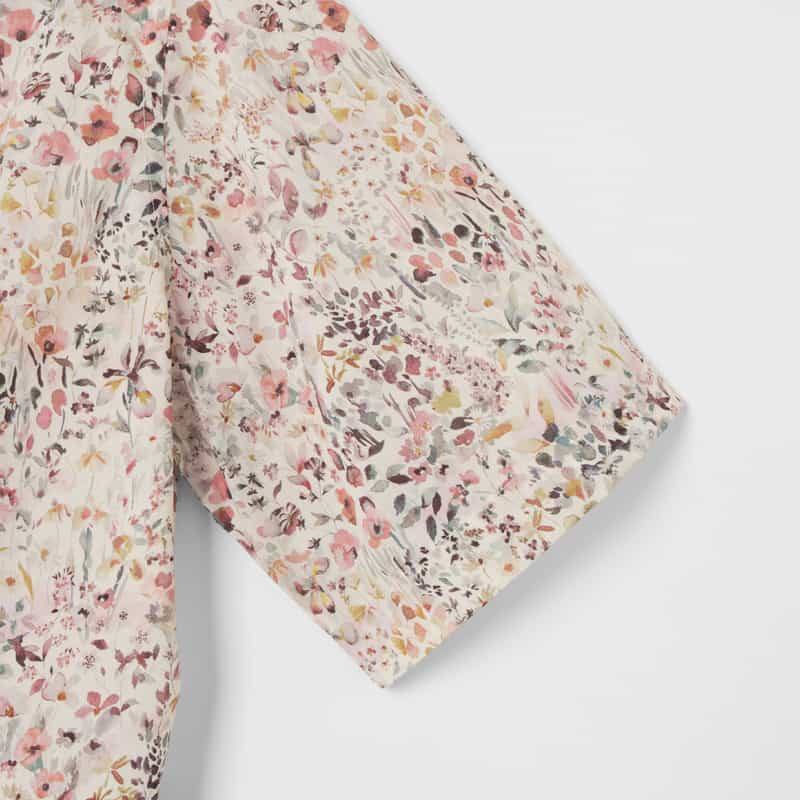 BARNEYS NEW YORK 花柄オープンカラーシャツ PINK