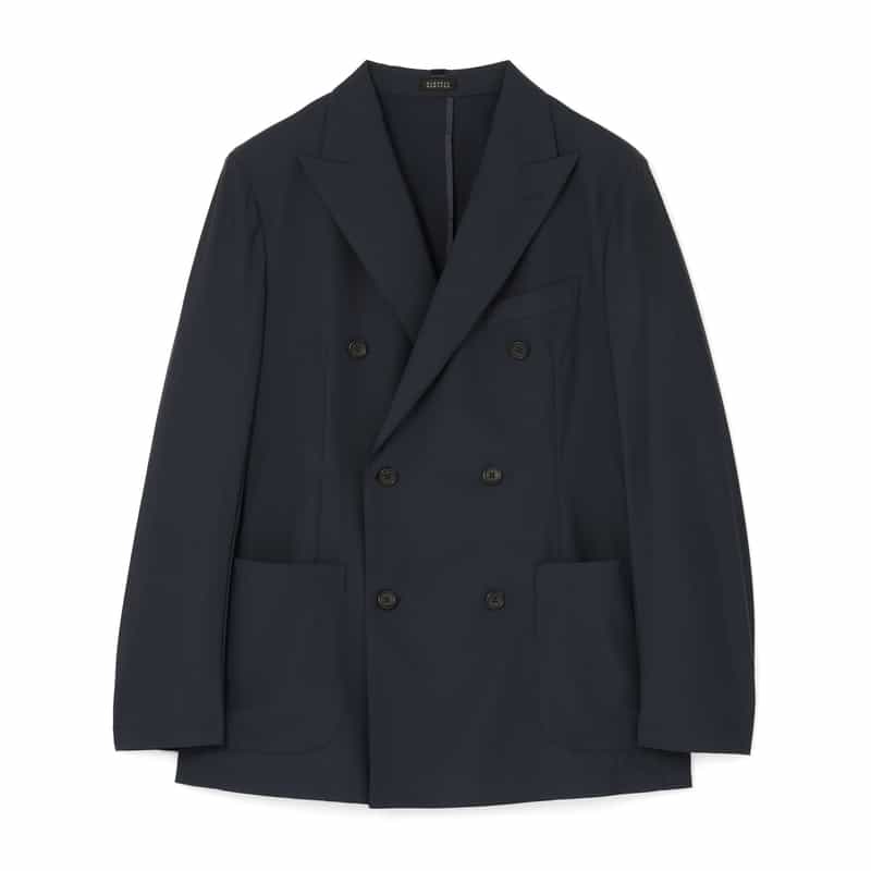 BARNEYS NEW YORK セットアップ ダブルブレストジャケット NAVY