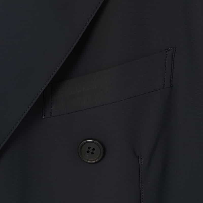 BARNEYS NEW YORK セットアップ ダブルブレストジャケット NAVY