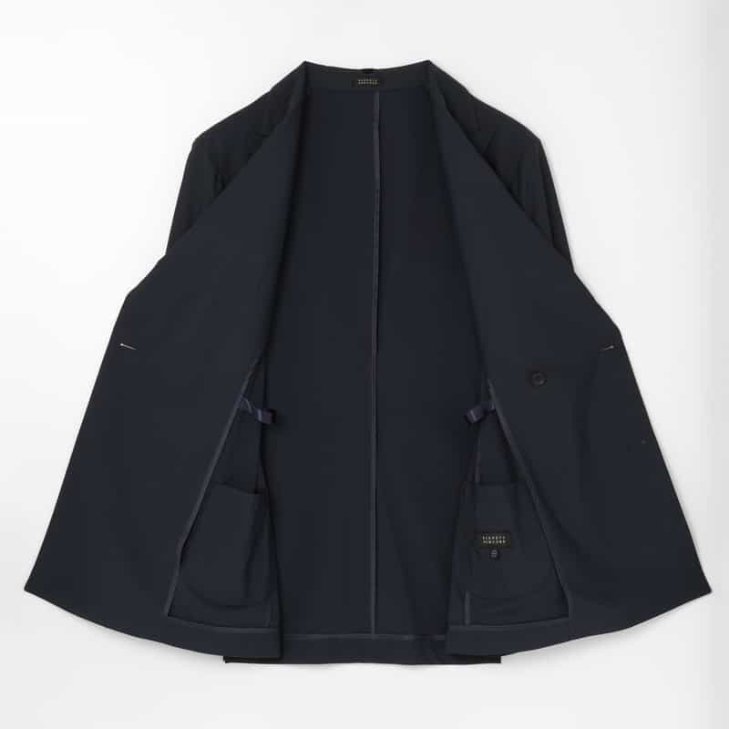 BARNEYS NEW YORK セットアップ ダブルブレストジャケット NAVY