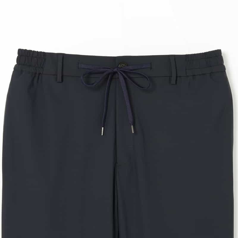 BARNEYS NEW YORK セットアップ テーパードパンツ NAVY