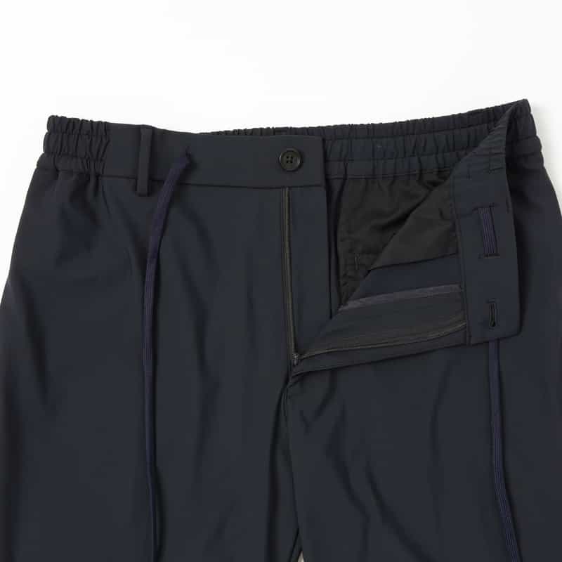 BARNEYS NEW YORK セットアップ テーパードパンツ NAVY