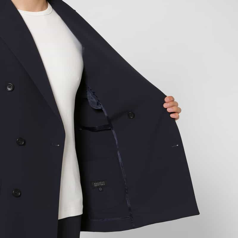 BARNEYS NEW YORK セットアップ ダブルブレストジャケット NAVY