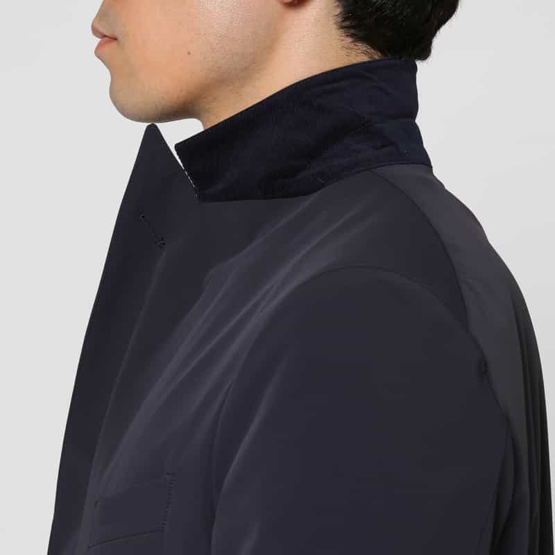 BARNEYS NEW YORK セットアップ ダブルブレストジャケット NAVY