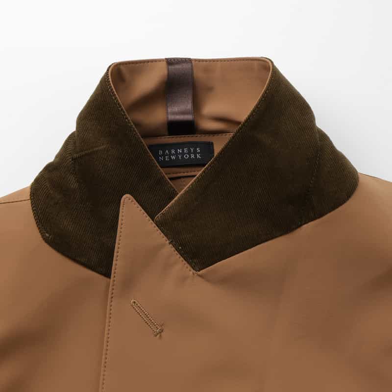 BARNEYS NEW YORK セットアップ ダブルブレストジャケット BROWN