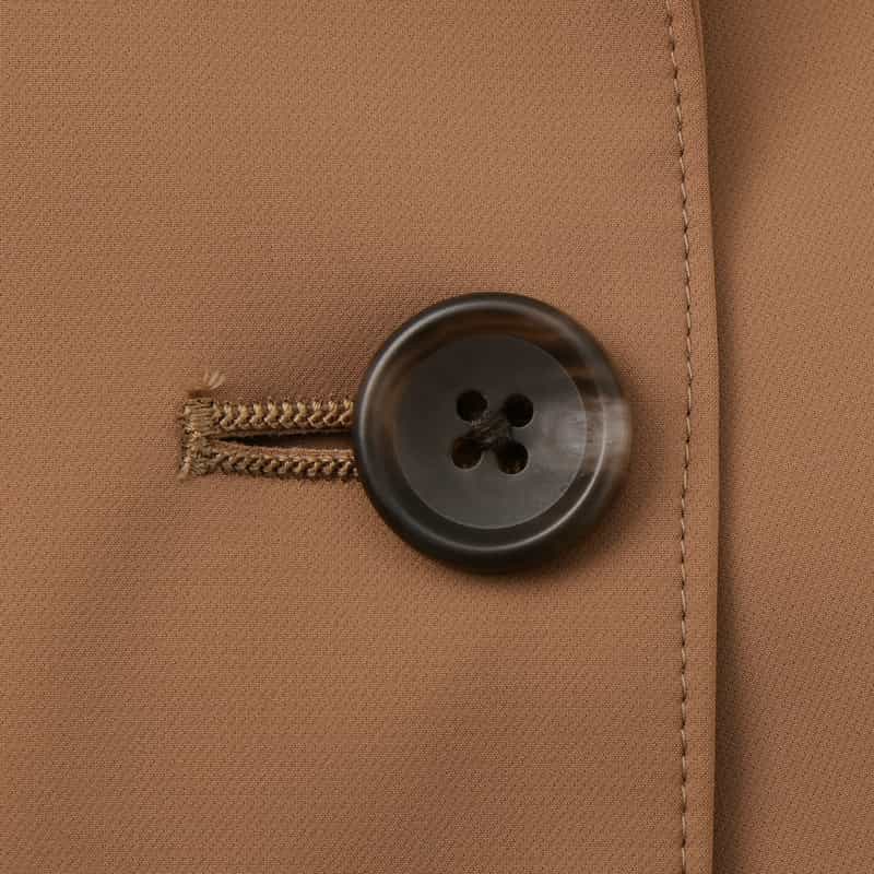 BARNEYS NEW YORK セットアップ ダブルブレストジャケット BROWN