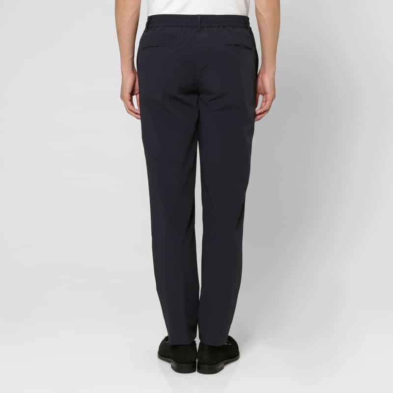 BARNEYS NEW YORK セットアップ テーパードパンツ NAVY