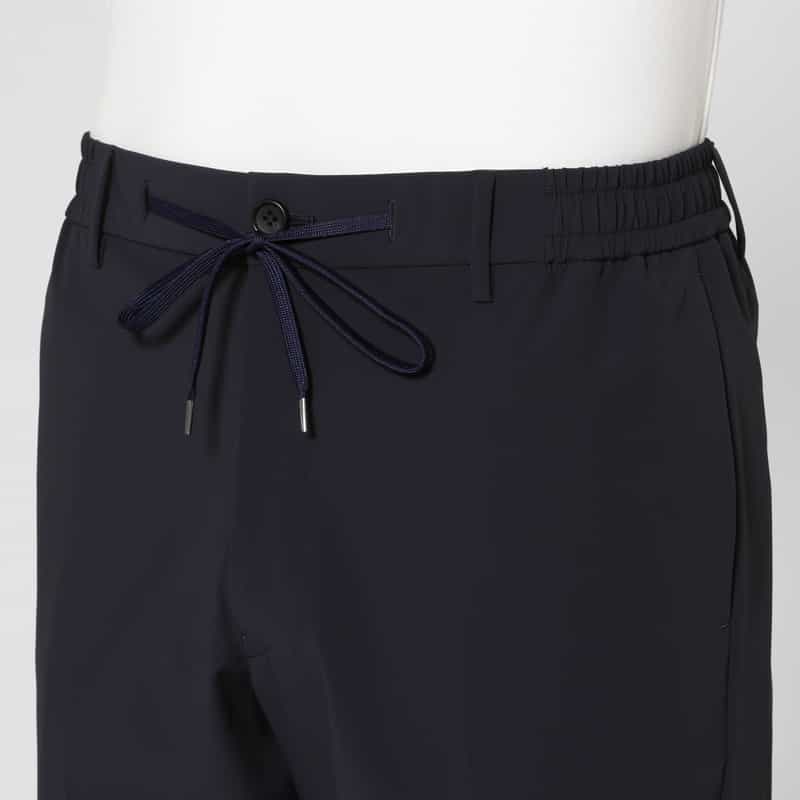 BARNEYS NEW YORK セットアップ テーパードパンツ NAVY