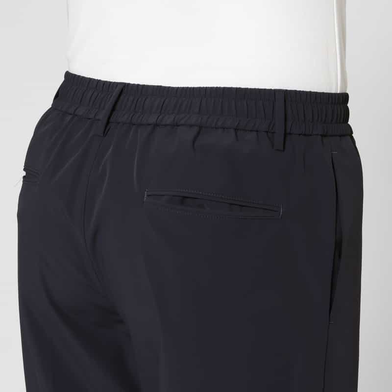 BARNEYS NEW YORK セットアップ テーパードパンツ NAVY