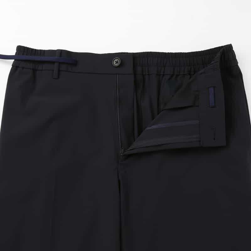 BARNEYS NEW YORK セットアップ テーパードパンツ NAVY