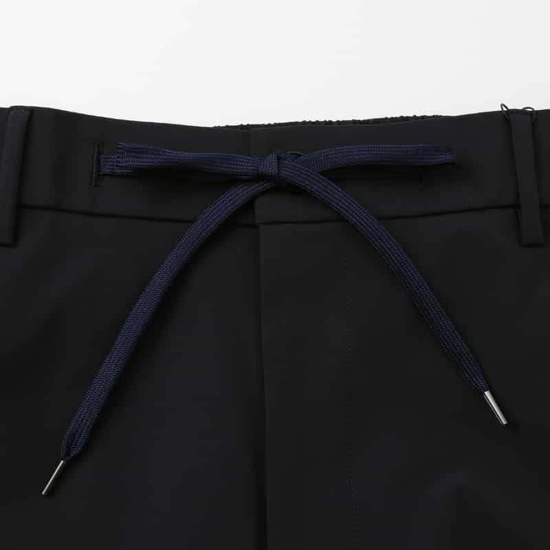 BARNEYS NEW YORK セットアップ テーパードパンツ NAVY