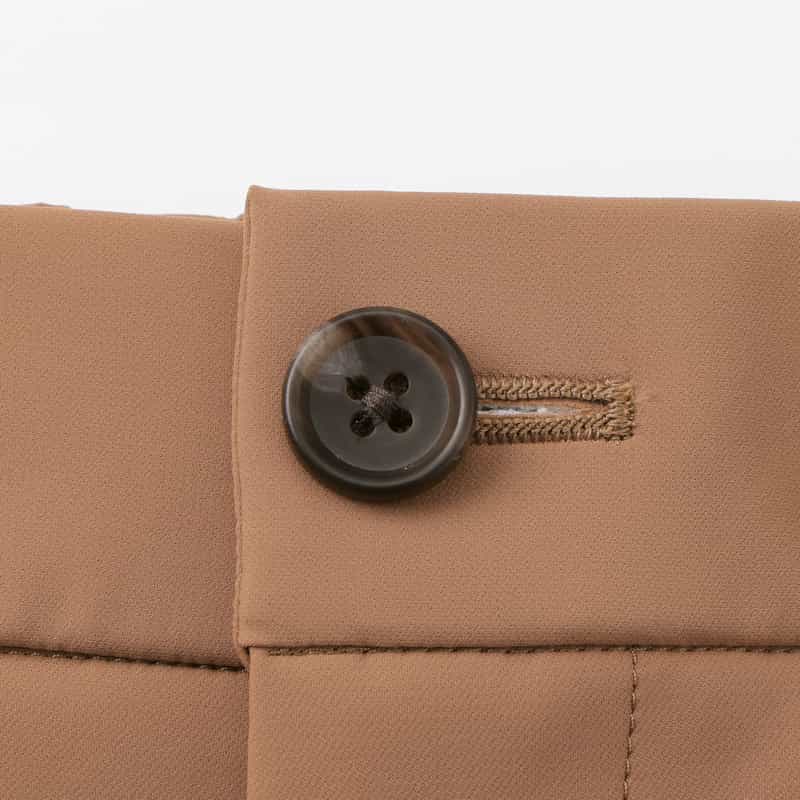 BARNEYS NEW YORK セットアップ テーパードパンツ BROWN