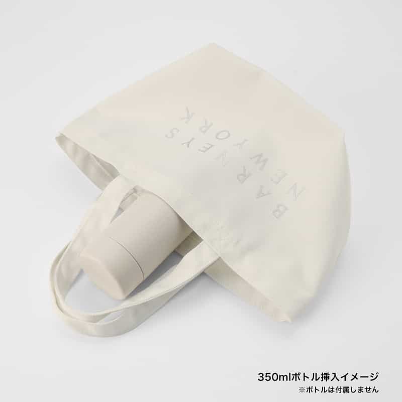 BARNEYS NEW YORK ロゴ入り ミニトートバッグ WHITE