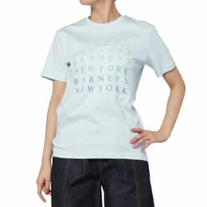 ウォッシャブル グラデーションプリントロゴTシャツ