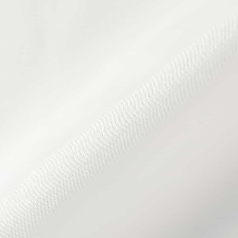 BARNEYS NEW YORK ウォッシャブル ギャザースリーブロングドレス WHITE