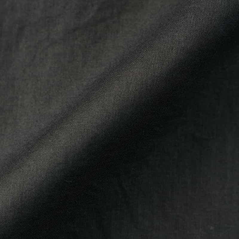 BARNEYS NEW YORK ウォッシャブル ローン素材ドローストリングティアードスカート BLACK
