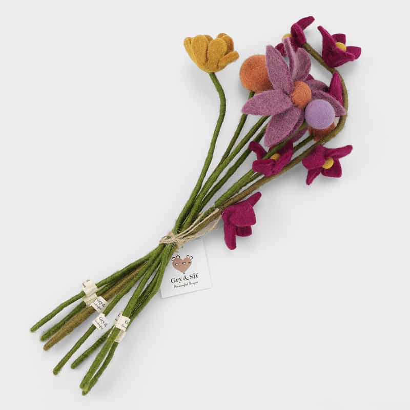 GRY&SIF GRY＆SIF ＜グライアンドシフ＞ フェルトブーケ MULTI COLOR