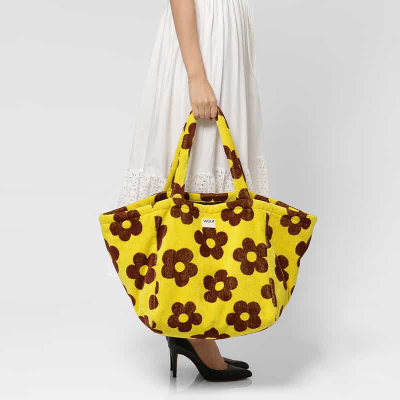 WOUF WOUF ＜ウーフ＞ トートバッグ YELLOW