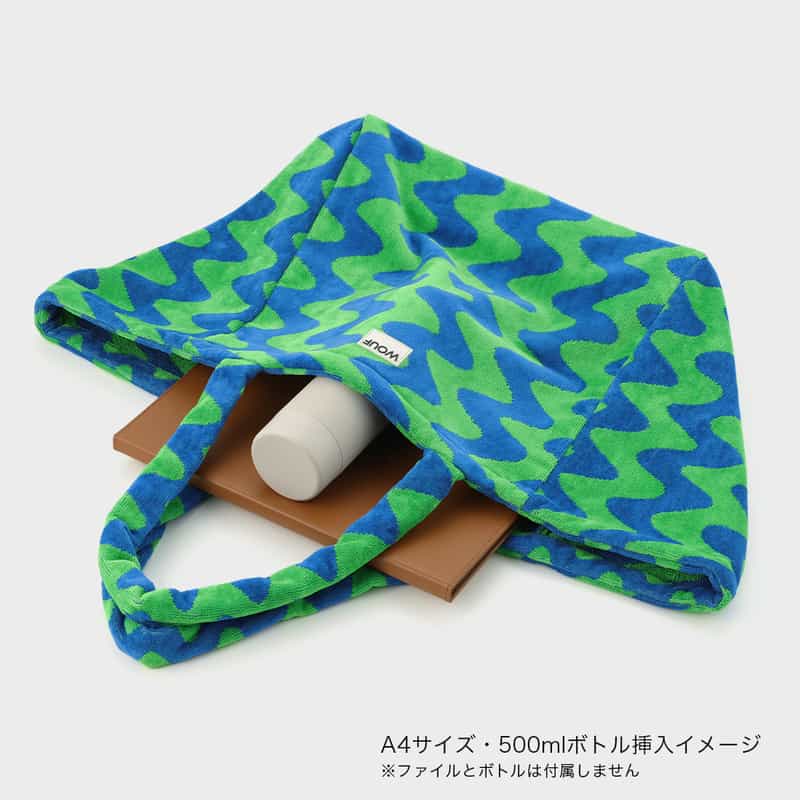 WOUF WOUF ＜ウーフ＞ トートバッグ GREEN