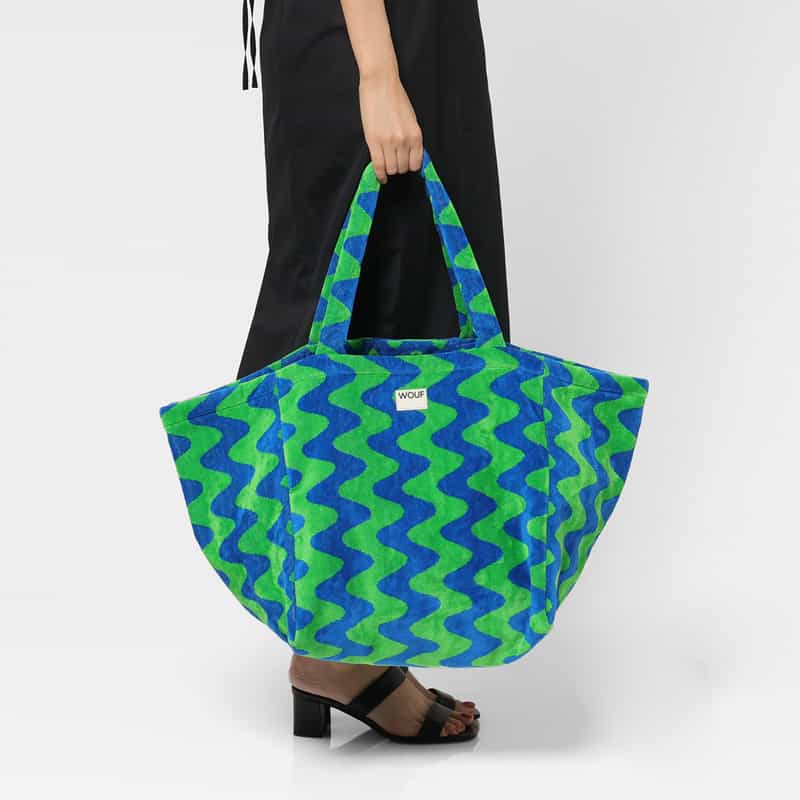 WOUF WOUF ＜ウーフ＞ トートバッグ GREEN