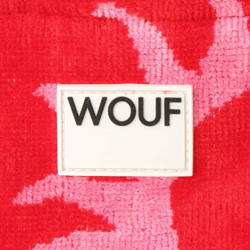 WOUF WOUF ＜ウーフ＞ トートバッグ RED