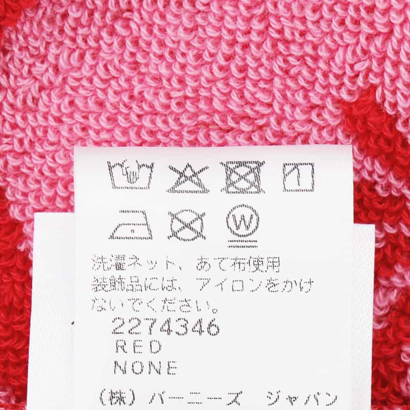WOUF WOUF ＜ウーフ＞ トートバッグ RED